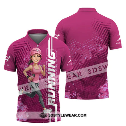 Unisex Shirt - Custom Running Women 3D Shirt - Polo Shirt / S - T-shirt
