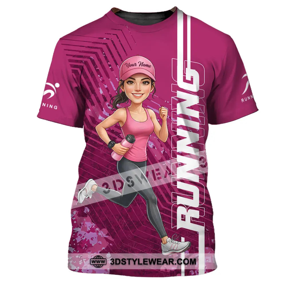 Unisex Shirt - Custom Running Women 3D Shirt - T-Shirt / S - T-shirt