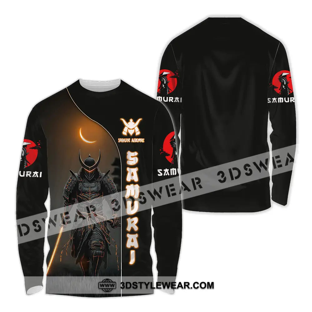 Unisex Shirt - Custom Samurai Shirt - Long Sleeve Shirt / S - T-shirt