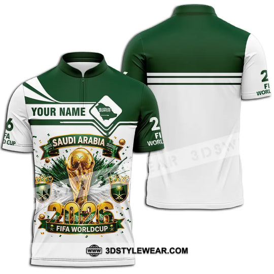 Unisex Shirt - Custom Saudi Arabia World Cup 2026 Shirt style option 2