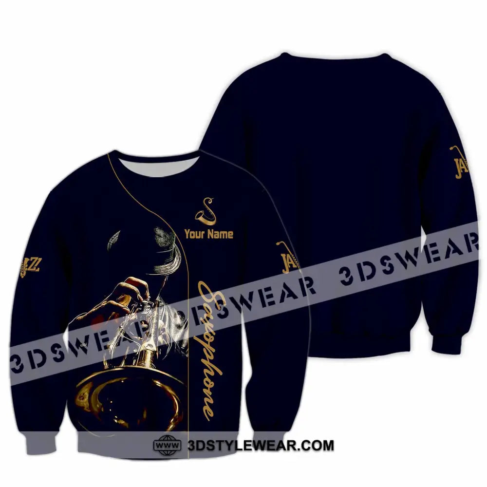 Unisex Shirt - Custom Saxophone Shirt - Long Sleeve / S - T-shirt