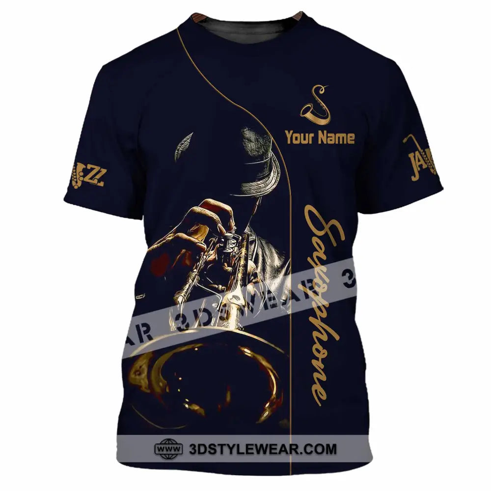 Unisex Shirt - Custom Saxophone Shirt - T-Shirt / S - T-shirt