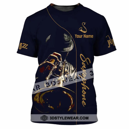 Unisex Shirt - Custom Saxophone Shirt - T-Shirt / S - T-shirt