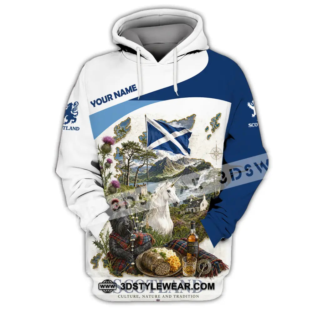 Unisex Shirt - Custom Scotland Shirt - Hoodie / S - T-shirt