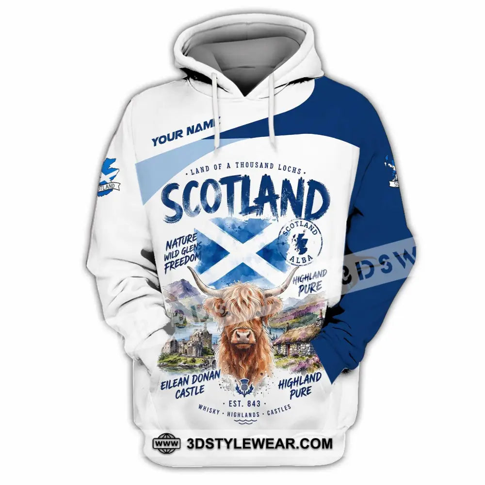 Unisex Shirt - Custom Scotland Shirt - Hoodie / S - T-shirt
