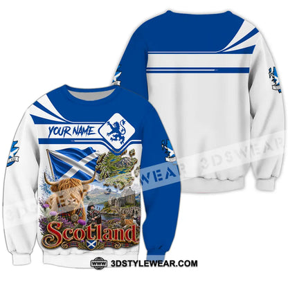 Unisex Shirt - Custom Scotland Shirt - Long Sleeve / S - T-shirt