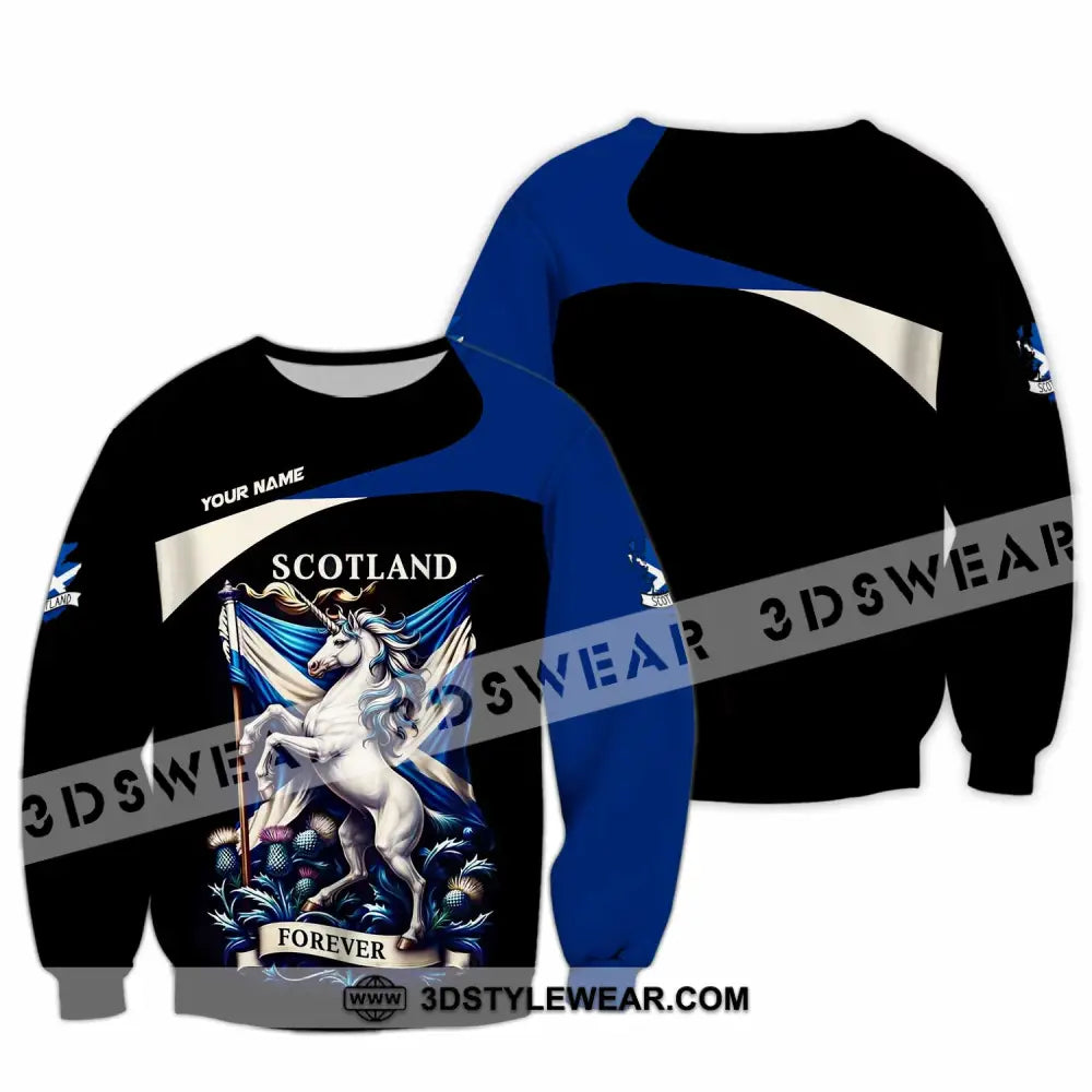 Unisex Shirt - Custom Scotland Shirt - Long Sleeve / S - T-shirt