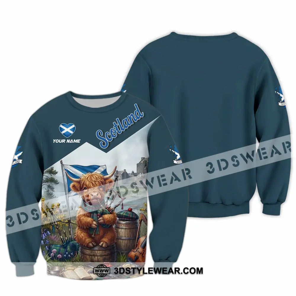 Unisex Shirt - Custom Scotland Shirt - Long Sleeve / S - T-shirt