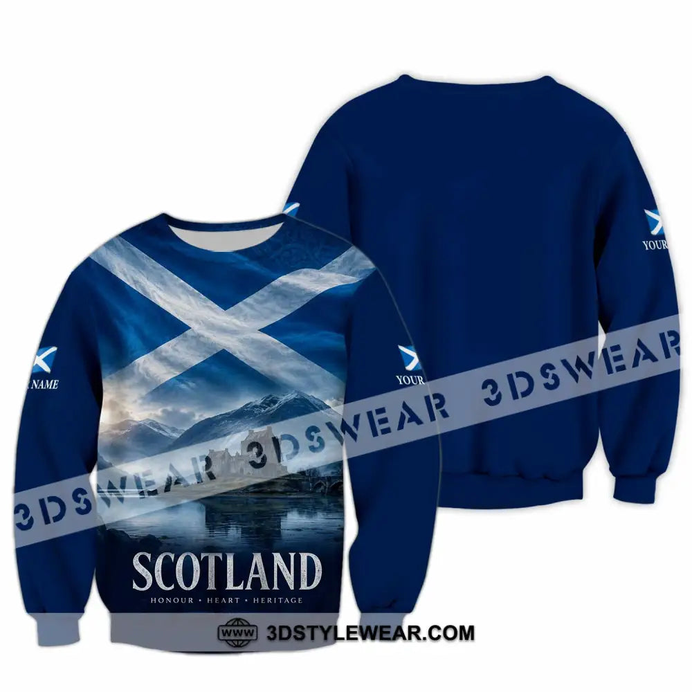 Unisex Shirt - Custom Scotland Shirt - Long Sleeve / S - T-shirt