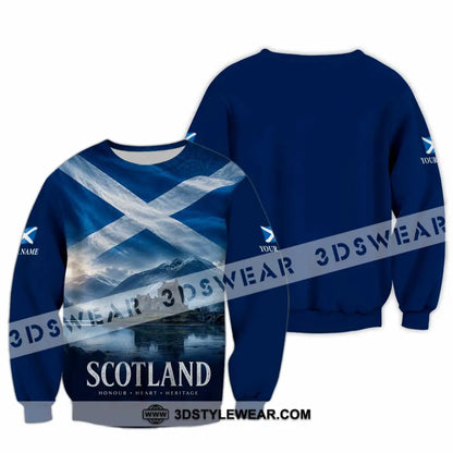 Unisex Shirt - Custom Scotland Shirt - Long Sleeve / S - T-shirt