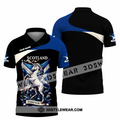 Unisex Shirt - Custom Scotland Shirt - Polo Shirt / S - T-shirt