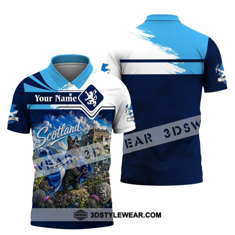 Unisex Shirt - Custom Scotland Shirt - Polo Shirt / S - T-shirt