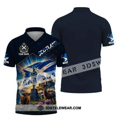 Unisex Shirt - Custom Scotland Shirt - Polo Shirt / S - T-shirt