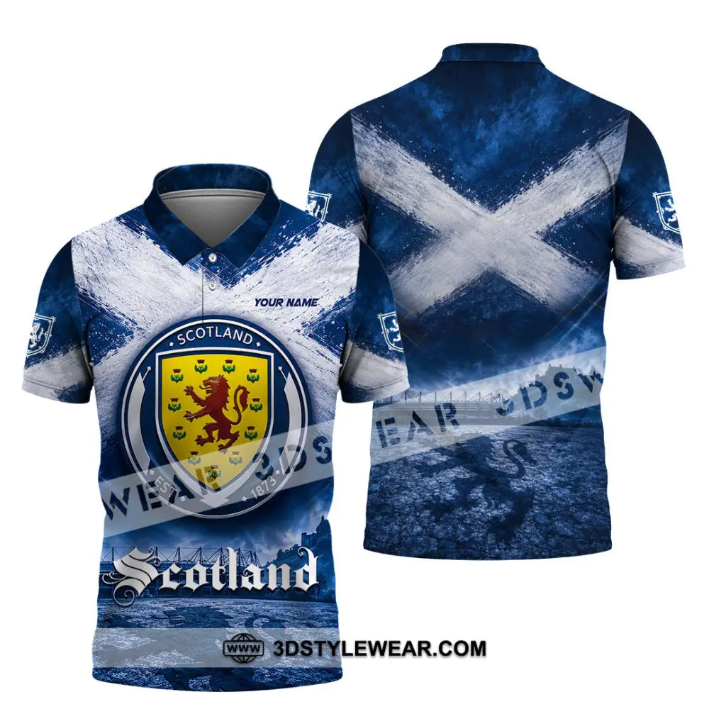 Unisex Shirt - Custom Scotland Shirt - Polo Shirt / S - T-shirt