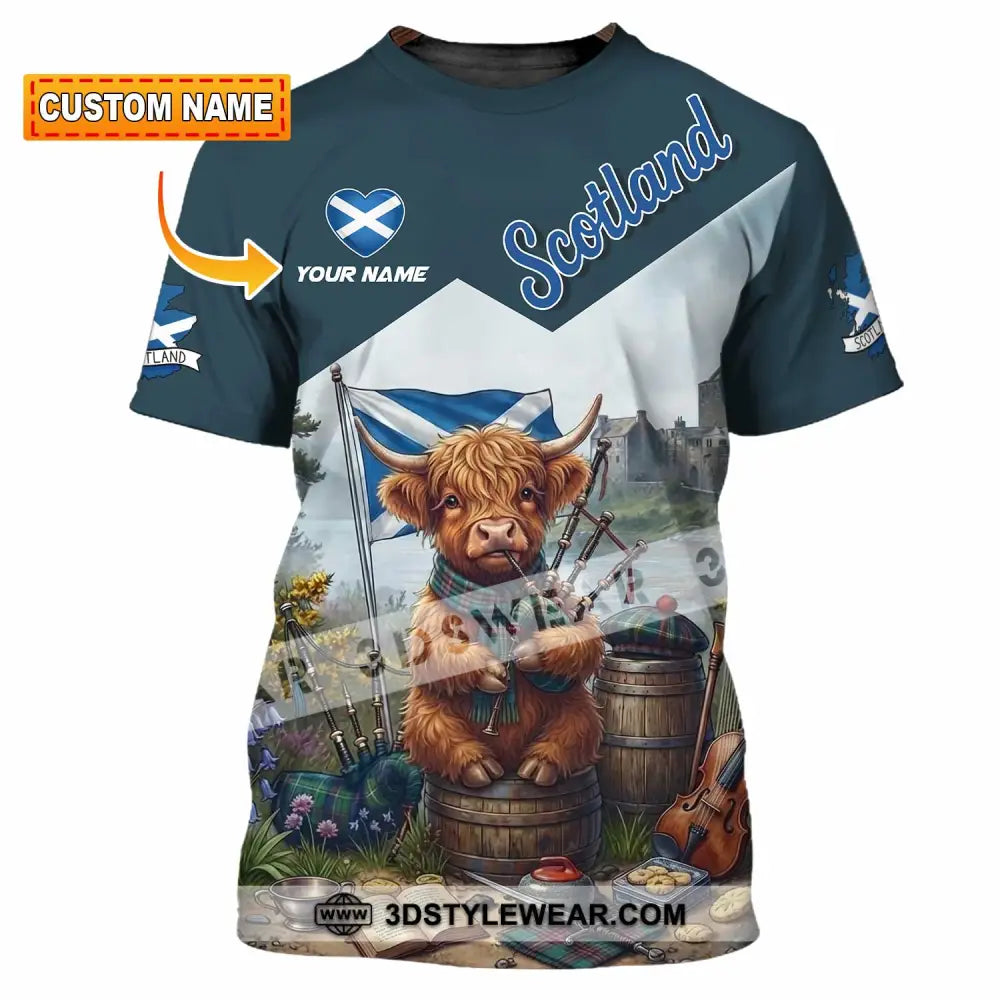 Unisex Shirt - Custom Scotland Shirt - T-shirt