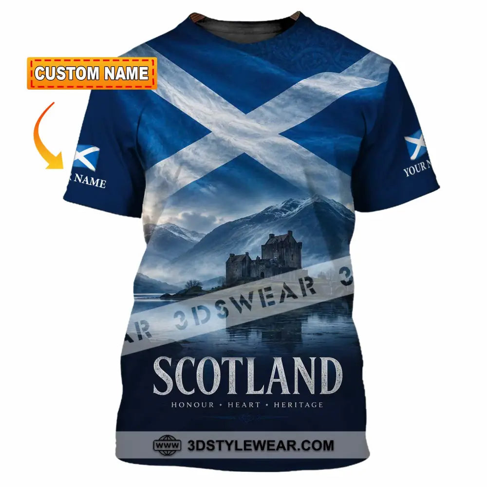 Unisex Shirt - Custom Scotland Shirt - T-shirt