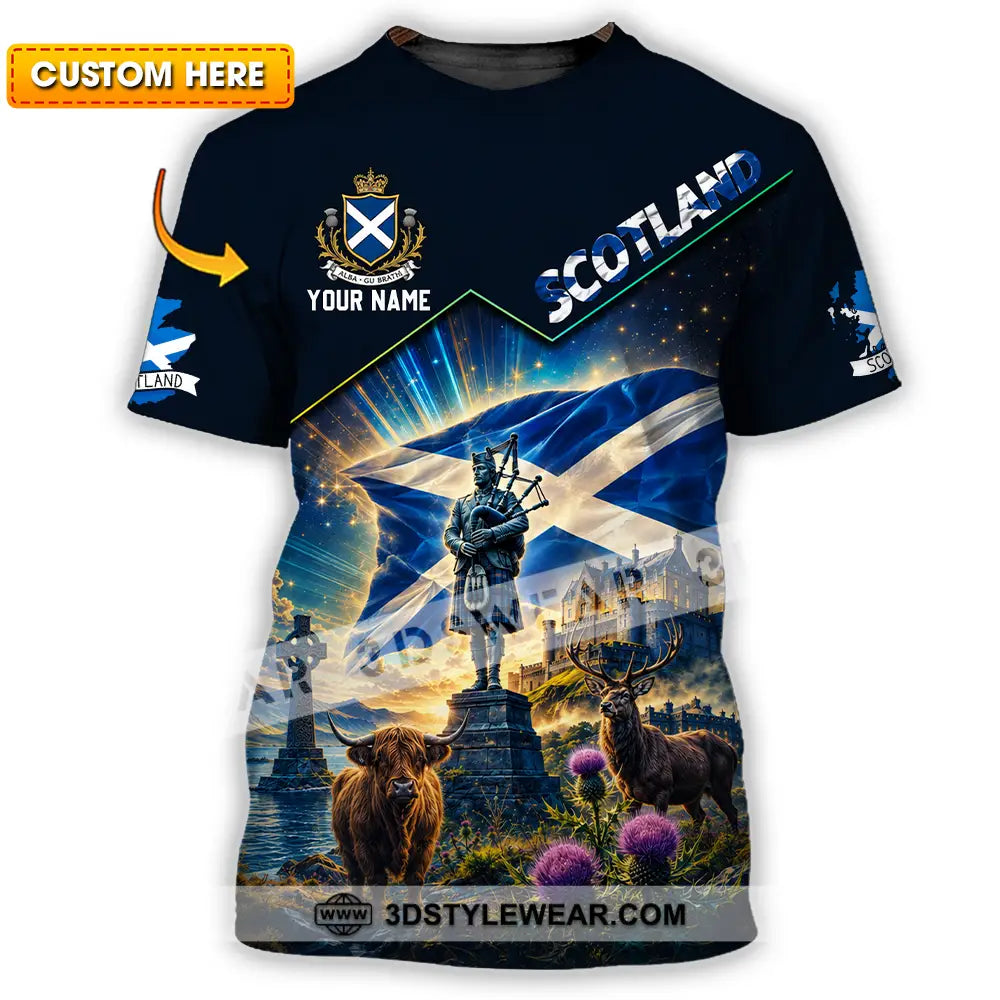 Unisex Shirt - Custom Scotland Shirt - T-shirt