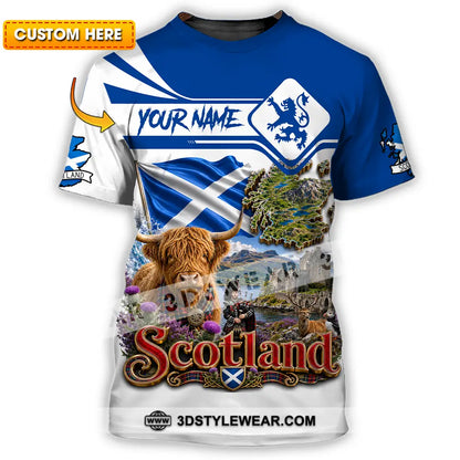 Unisex Shirt - Custom Scotland Shirt - T-shirt