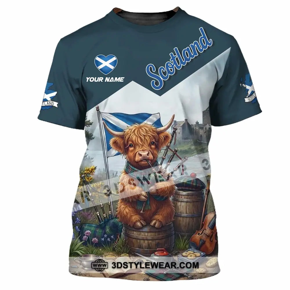 Unisex Shirt - Custom Scotland Shirt - T-Shirt / S - T-shirt