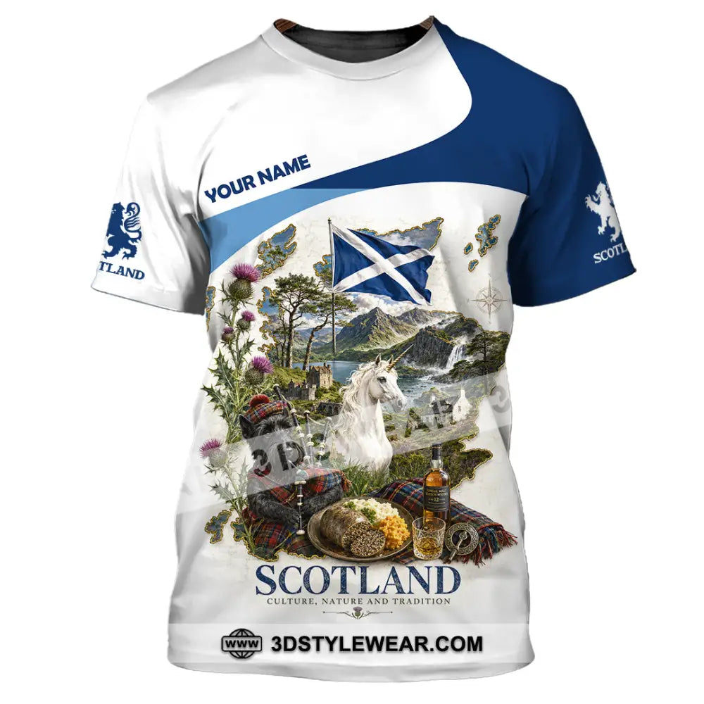 Unisex Shirt - Custom Scotland Shirt - T-Shirt / S - T-shirt