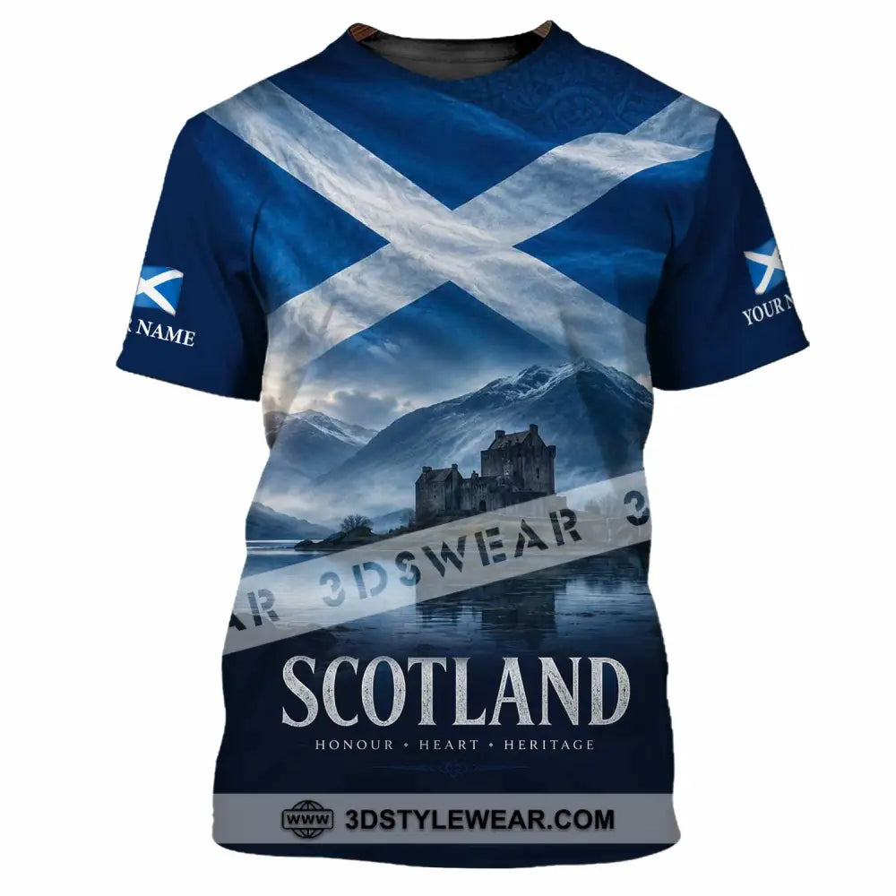Unisex Shirt - Custom Scotland Shirt - T-Shirt / S - T-shirt