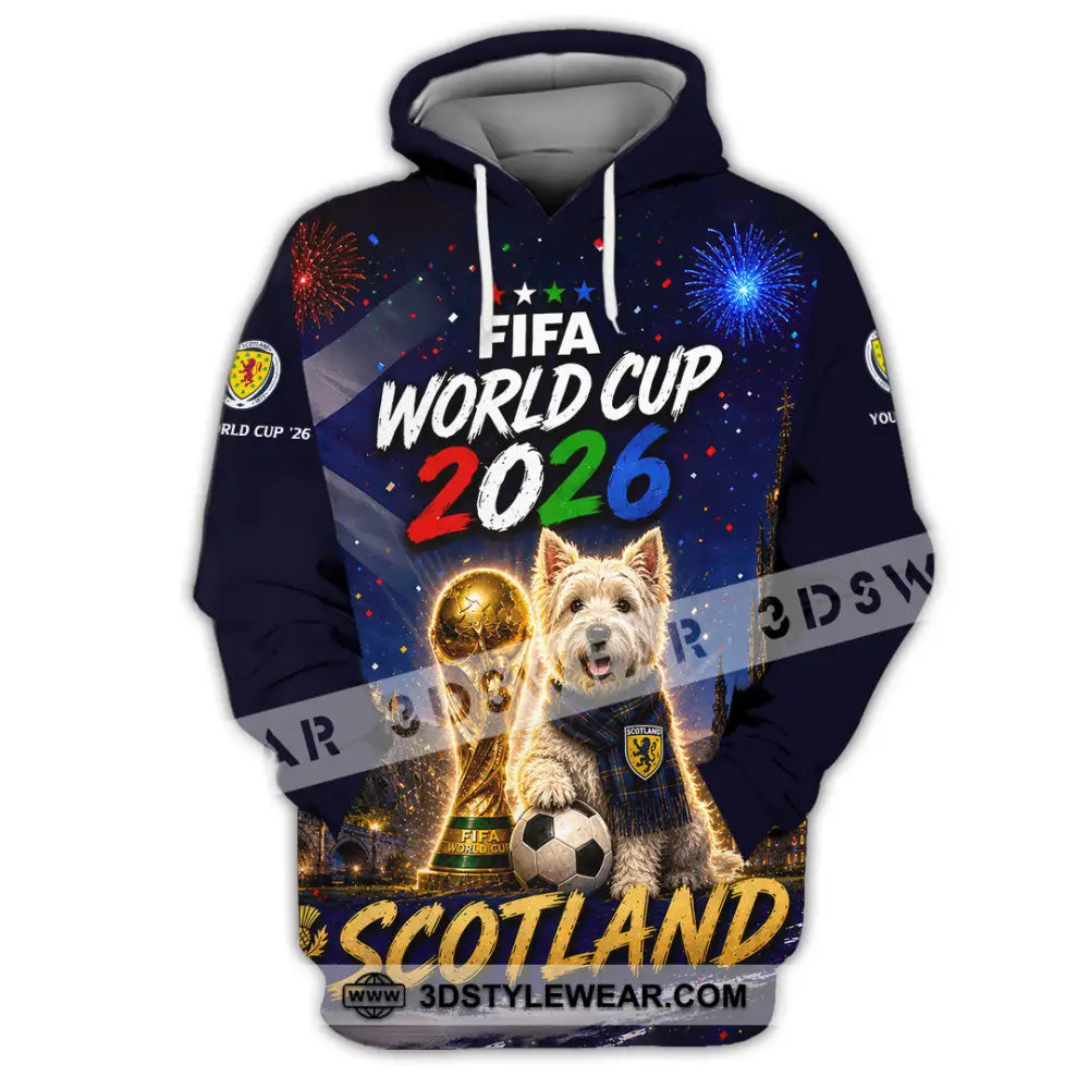 Unisex Shirt - Custom Scotland World Cup 2026 Shirt - Hoodie / S - T-shirt