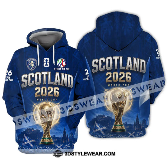 Unisex Shirt - Custom Scotland World Cup 2026 Shirt style option 3