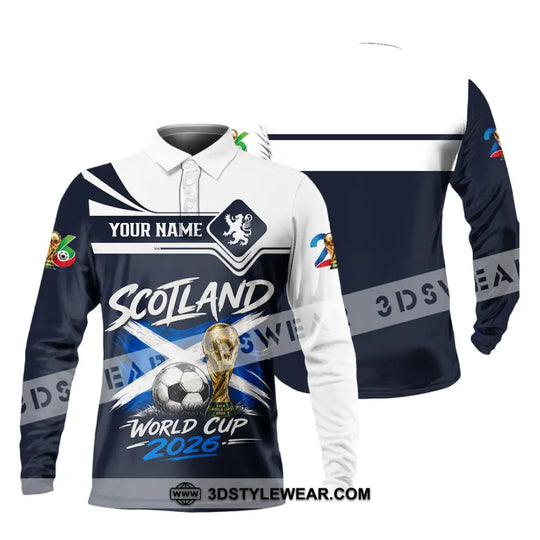 Unisex Shirt - Custom Scotland World Cup 2026 Shirt style option 4