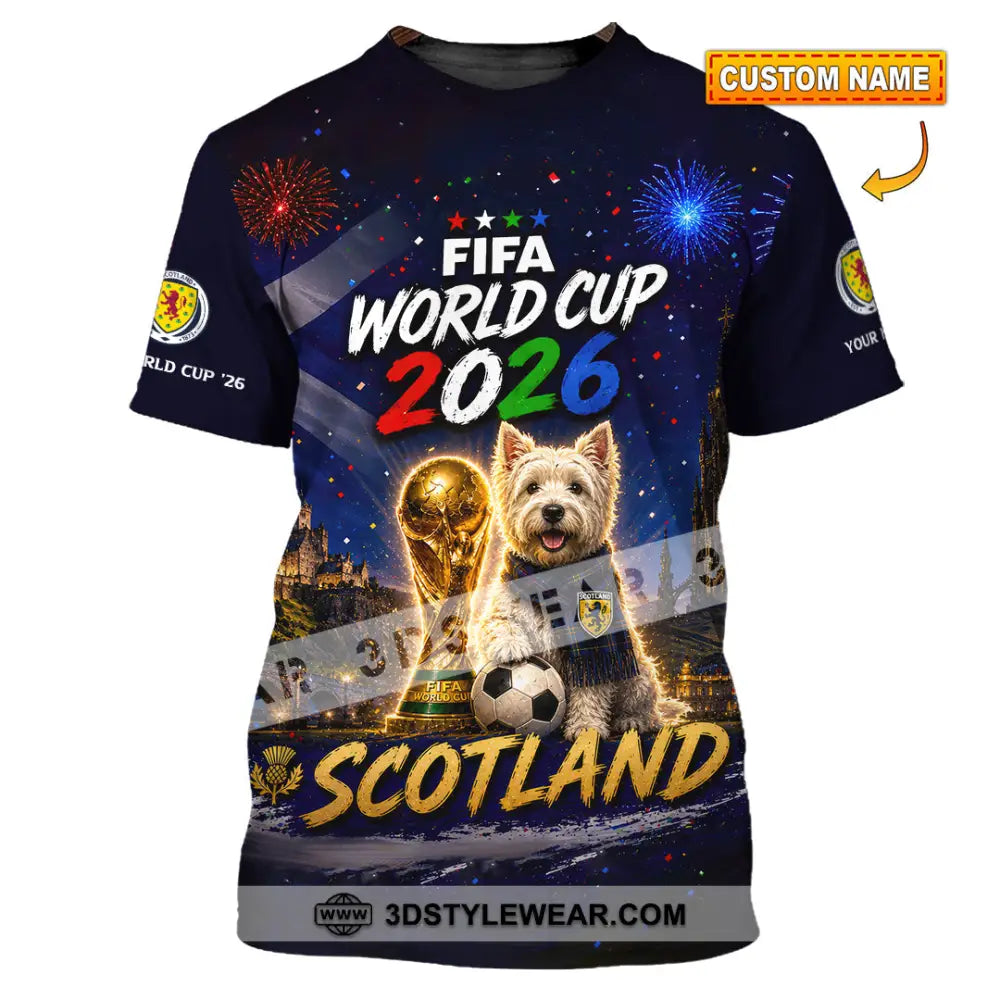 Unisex Shirt - Custom Scotland World Cup 2026 Shirt - T-shirt