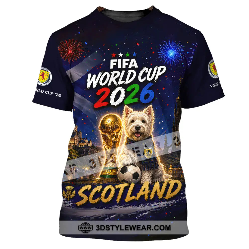 Unisex Shirt - Custom Scotland World Cup 2026 Shirt - T-Shirt / S - T-shirt