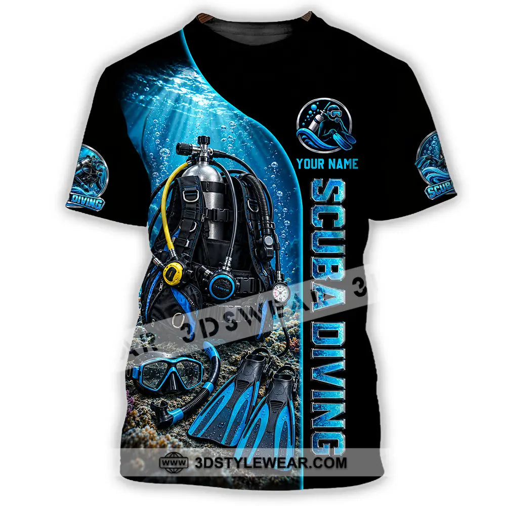 Unisex Shirt - Custom Scuba Diving Shirt - T-Shirt / S - T-shirt
