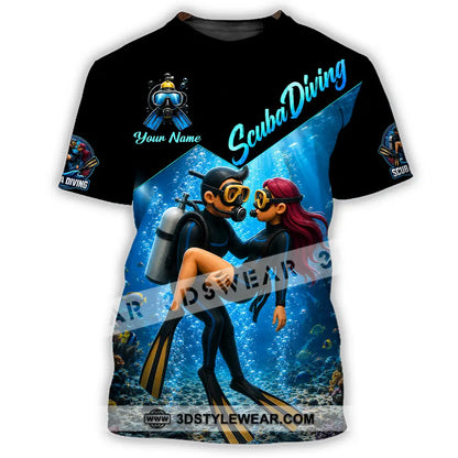 Unisex Shirt - Custom Scuba Diving Shirt - T-Shirt / S - T-shirt