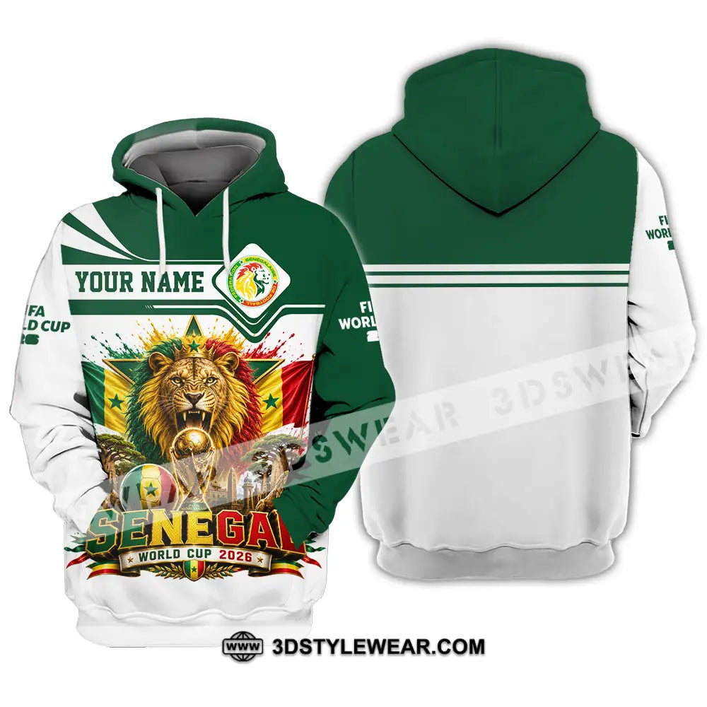 Unisex Shirt - Custom Senegal World Cup 2026 Shirt - Hoodie / S - T-shirt