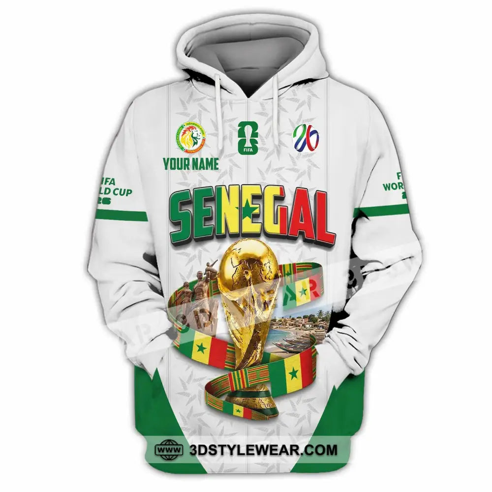 Unisex Shirt - Custom Senegal World Cup 2026 Shirt - Hoodie / S - T-shirt