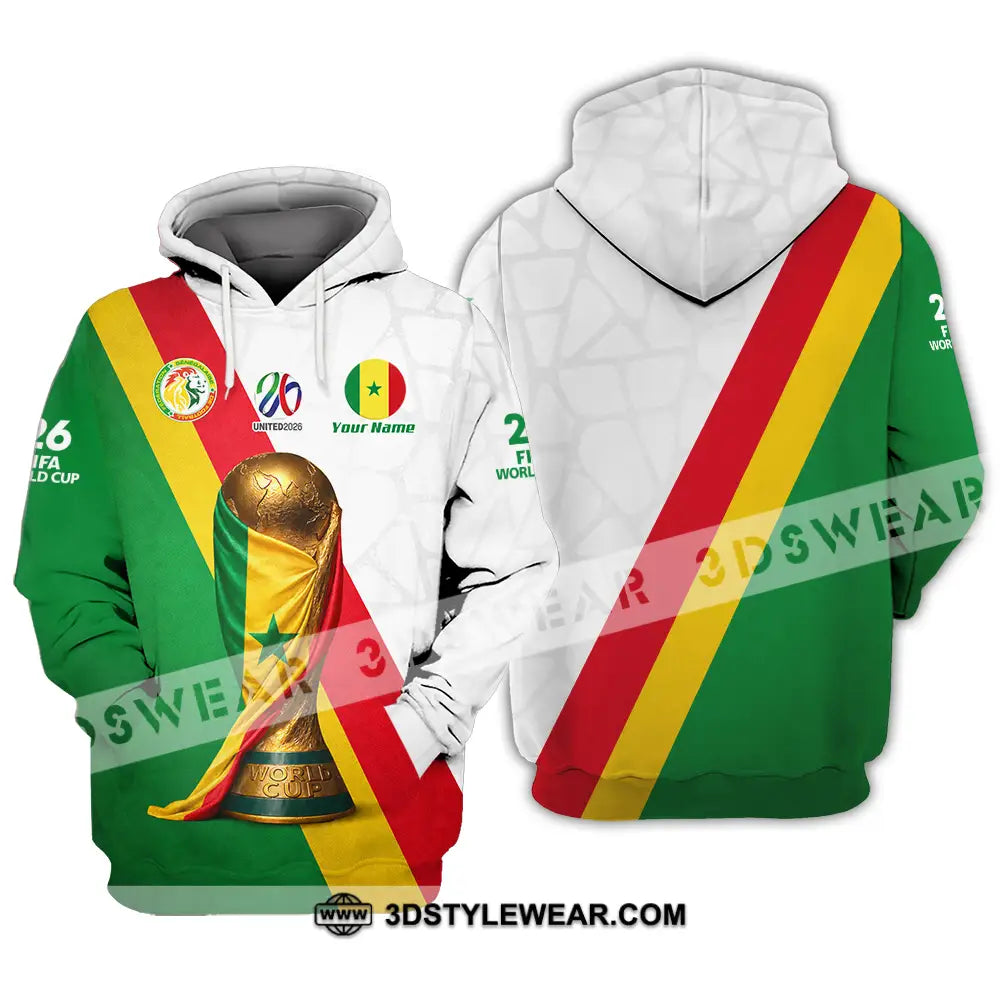 Unisex Shirt - Custom Senegal World Cup 2026 Shirt - Hoodie / S - T-shirt