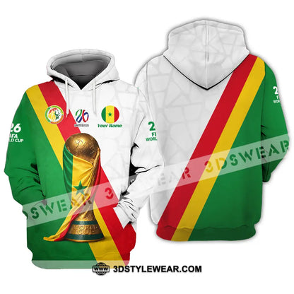 Unisex Shirt - Custom Senegal World Cup 2026 Shirt - Hoodie / S - T-shirt