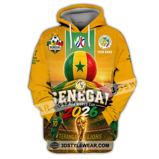 Unisex Shirt - Custom Senegal World Cup 2026 Shirt style option 2