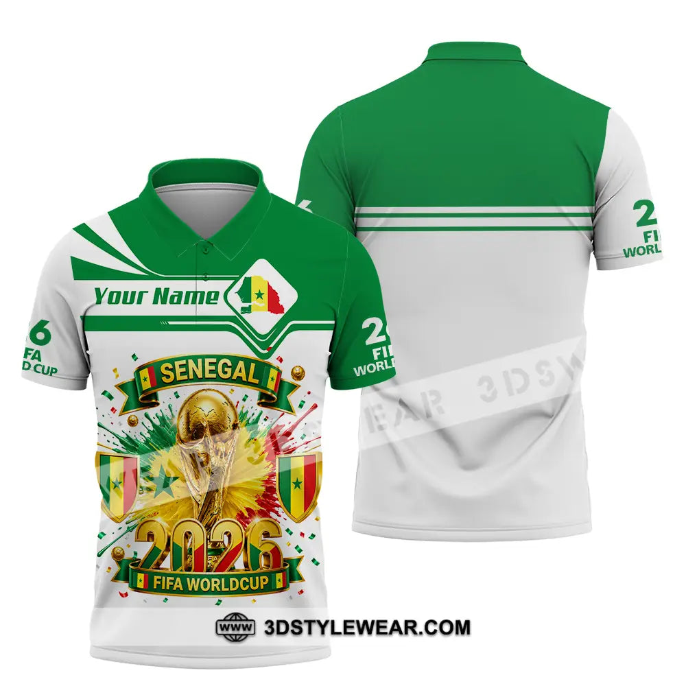 Unisex Shirt - Custom Senegal World Cup 2026 Shirt - Polo Shirt / S - T-shirt