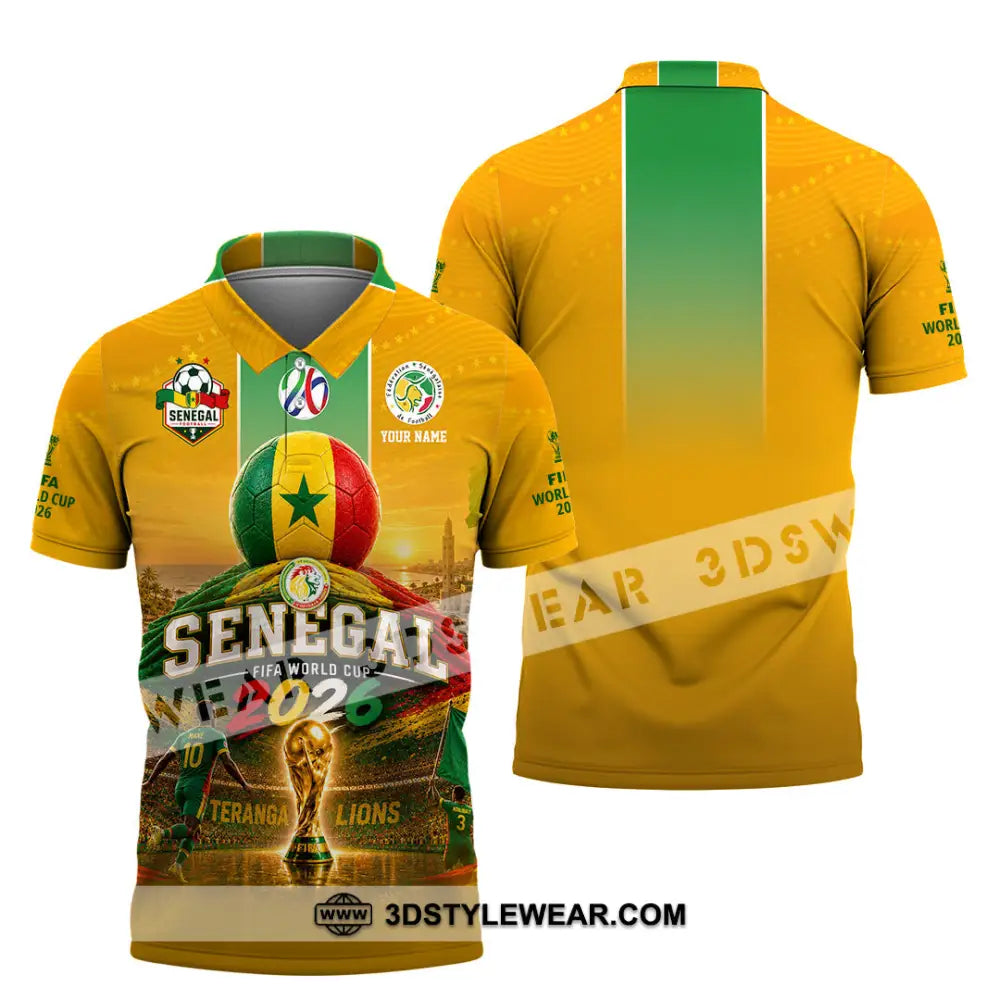 Unisex Shirt - Custom Senegal World Cup 2026 Shirt - Polo Shirt / S - T-shirt