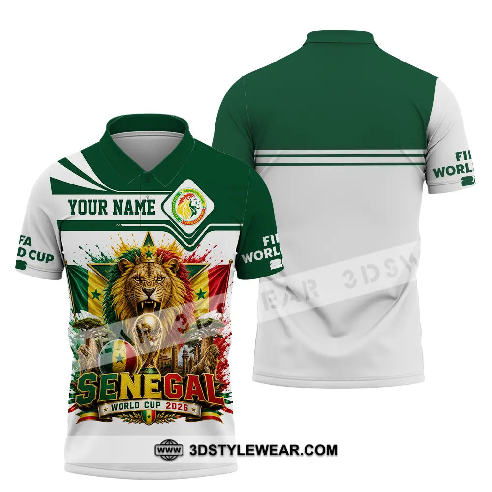 Unisex Shirt - Custom Senegal World Cup 2026 Shirt - Polo Shirt / S - T-shirt