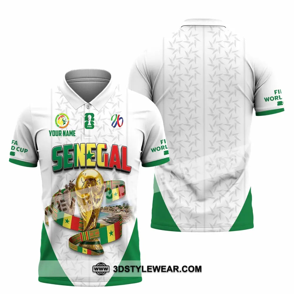 Unisex Shirt - Custom Senegal World Cup 2026 Shirt - Polo Shirt / S - T-shirt