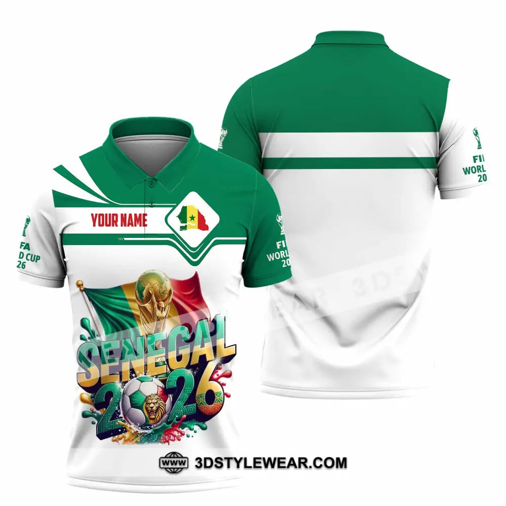 Unisex Shirt - Custom Senegal World Cup 2026 Shirt - Polo Shirt / S - T-shirt