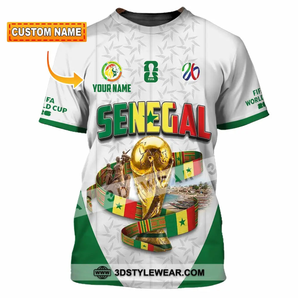 Unisex Shirt - Custom Senegal World Cup 2026 Shirt - T-shirt