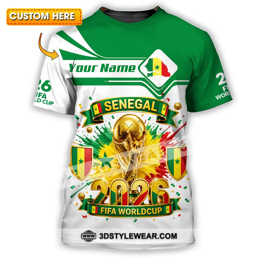 Unisex Shirt - Custom Senegal World Cup 2026 Shirt - T-shirt