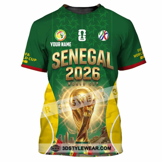 Unisex Shirt - Custom Senegal World Cup 2026 Shirt style option 4