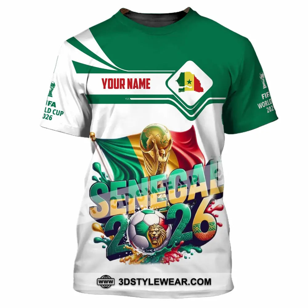 Unisex Shirt - Custom Senegal World Cup 2026 Shirt - T-Shirt / S - T-shirt