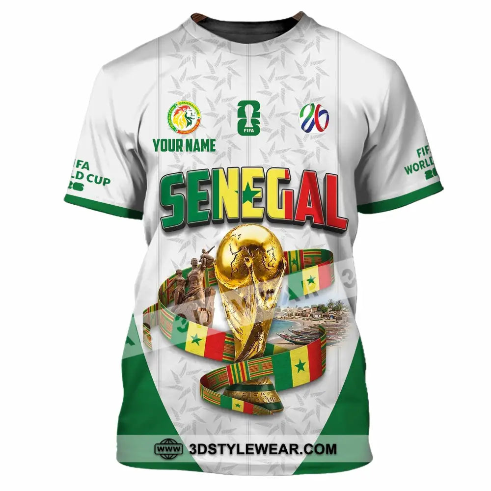 Unisex Shirt - Custom Senegal World Cup 2026 Shirt - T-Shirt / S - T-shirt