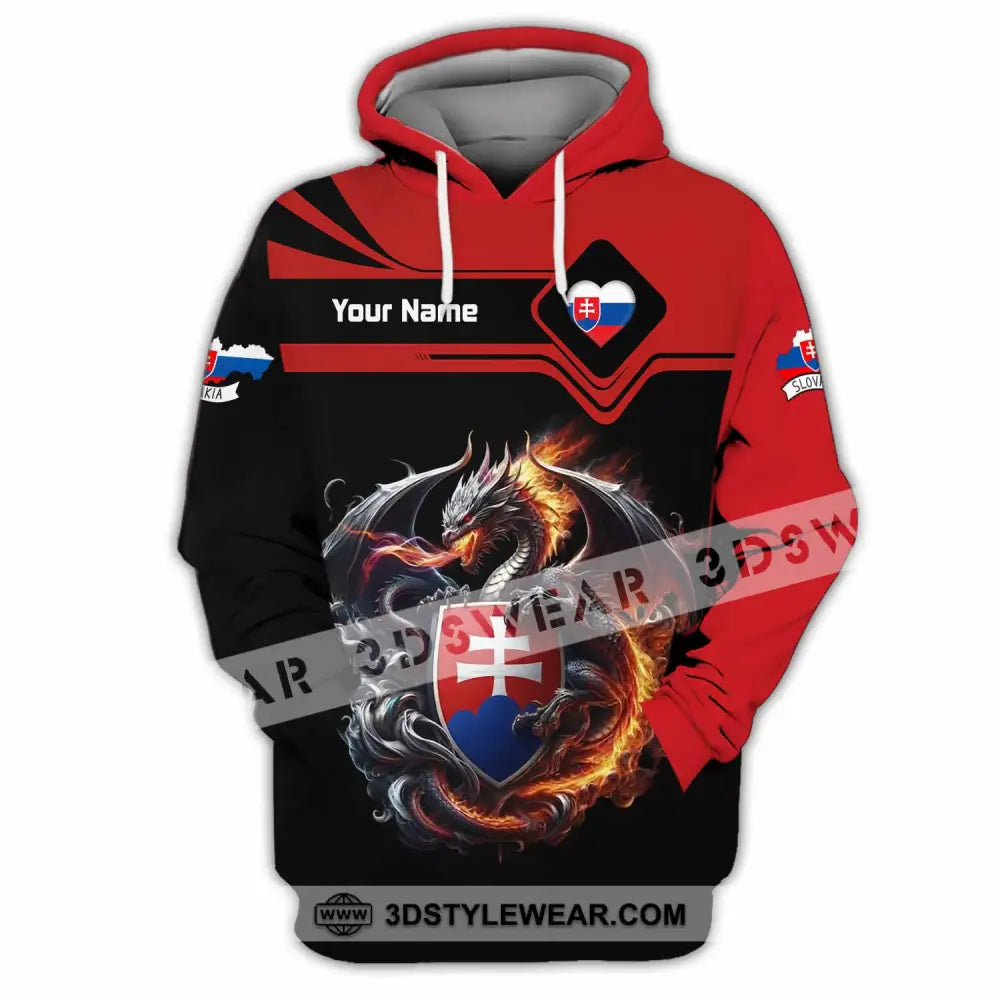 Unisex Shirt - Custom Slovakia Shirt - Hoodie / S - T-shirt