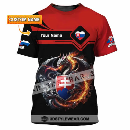 Unisex Shirt - Custom Slovakia Shirt - T-shirt