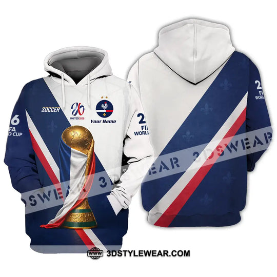 Unisex Shirt - Custom Soccer World Cup 2026 3D Shirt style option 3